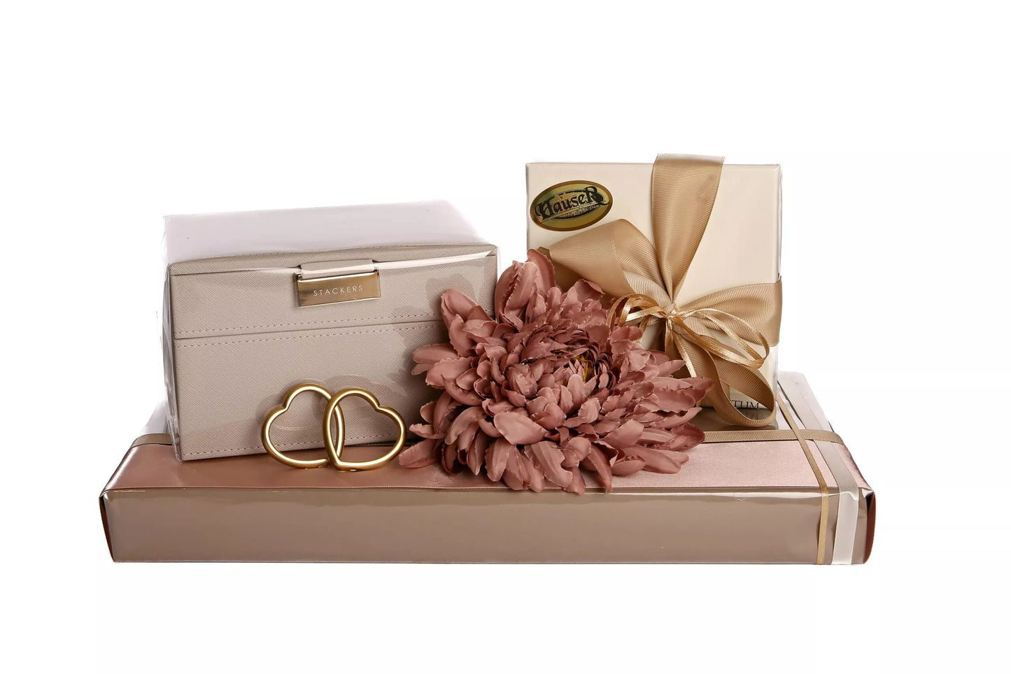 Jewlery Box With 28-Pc Box of Pralines