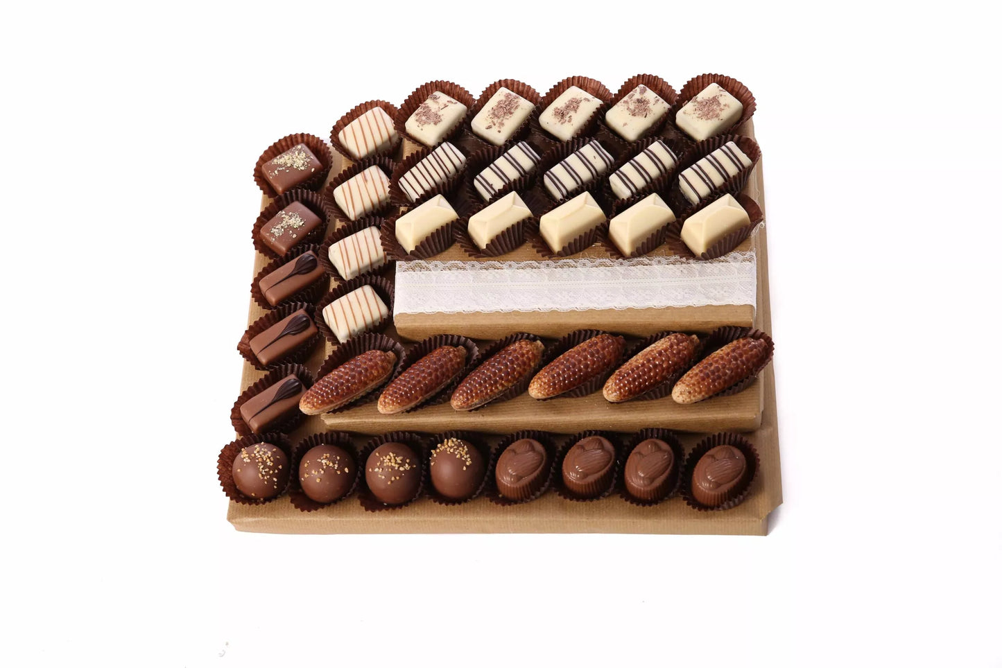 38-Pc Chocolate Praline Platform