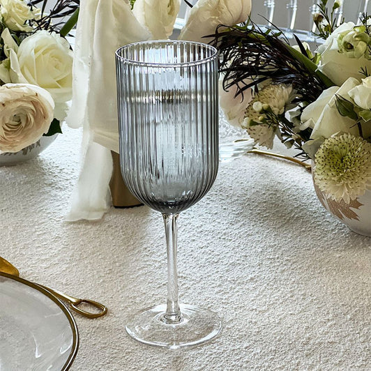 Elegant Tall Crystal Glasses 6 Pack – High-End Bar & Dining Glassware