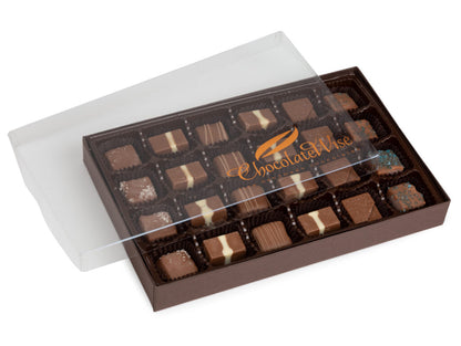 24 Piece Clear Chocolate Gift Box