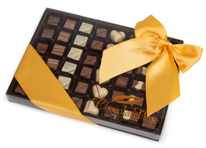 48 Piece Clear Chocolate Gift Box