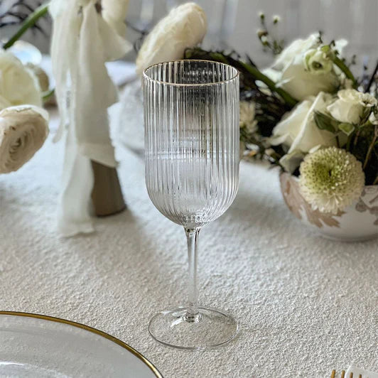 Elegant Tall Crystal Glasses 6 Pack – High-End Bar & Dining Glassware