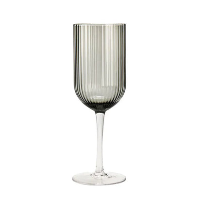 Elegant Tall Crystal Glasses 6 Pack – High-End Bar & Dining Glassware