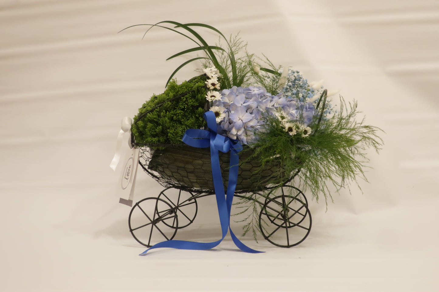 Floral Baby carriage (large)