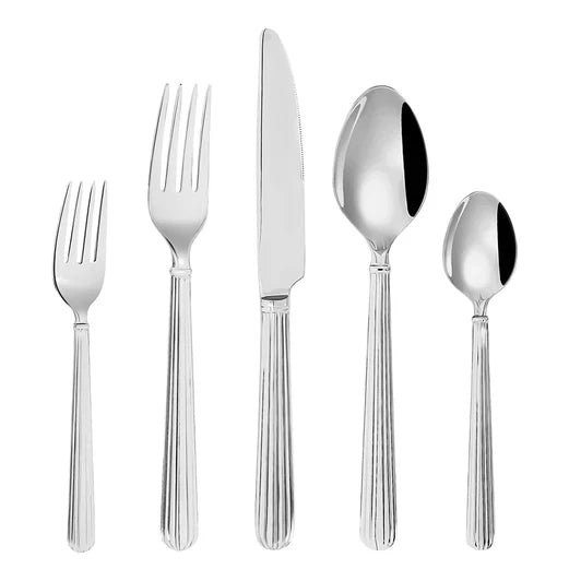 20-Piece Stainless Steel Flatware Set – 18/10 Premium Cutlery for 4
