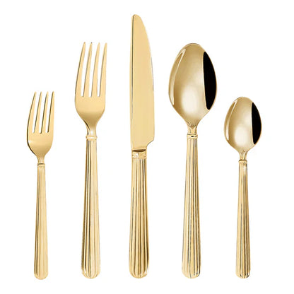 20-Piece Stainless Steel Flatware Set – 18/10 Premium Cutlery for 4
