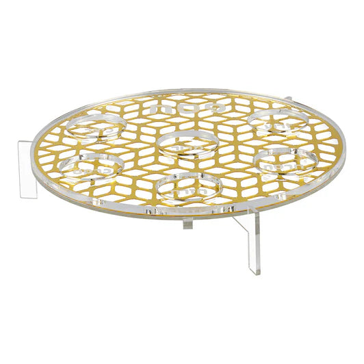 Lucite Laser Cut Seder Plate