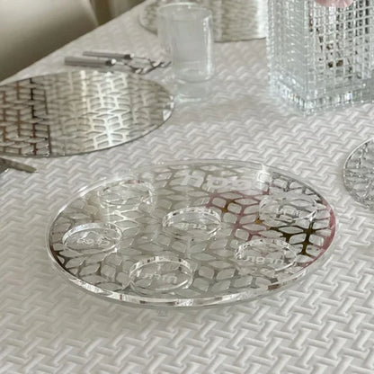 Lucite Laser Cut Seder Plate