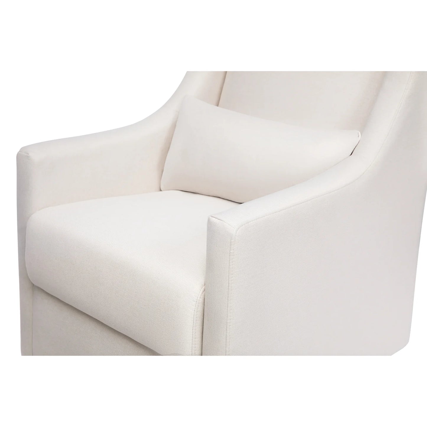 Babyletto Toco Swivel Glider and Ottoman In Eco-Performance Fabric | Water Repellent & Stain Resistant