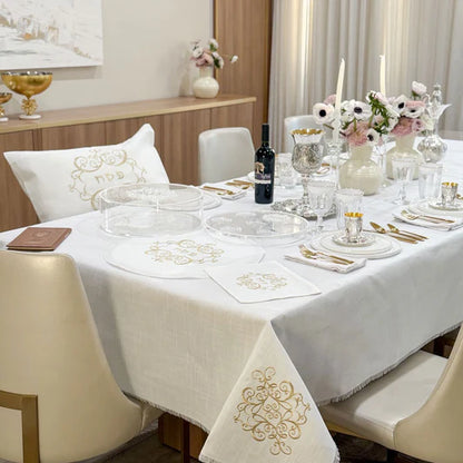Lucite Filigree Seder Plate