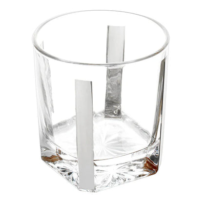 Pristine Crystal Decanter Set with 6 Elegant Cups – 25.4oz Luxury Drinkware