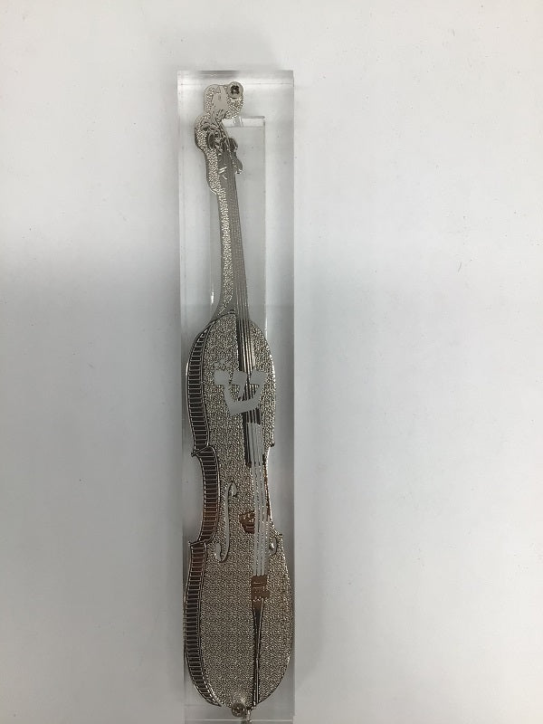 Silver Plated Mezuzah Case (15 cm scroll)