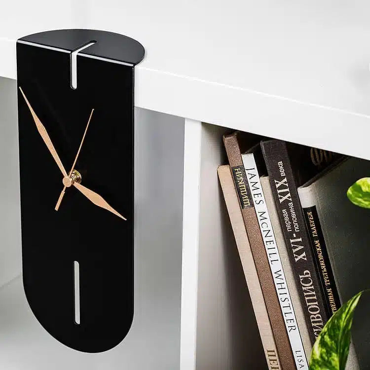 Black Salvador Melting Clock