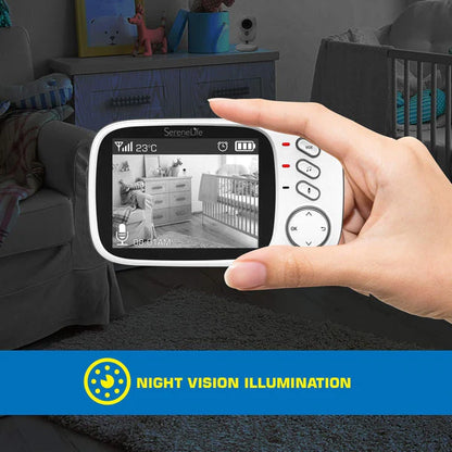 Serenelife Wireless Video Baby Monitor 3.2" Display