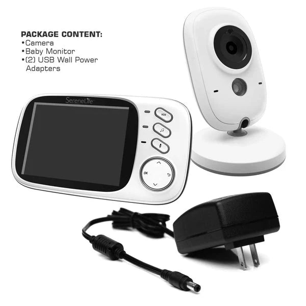 Serenelife Wireless Video Baby Monitor 3.2" Display